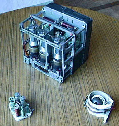 EK10 Transmitter Rear View & RF Components