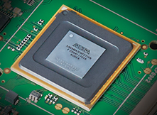 IC-7610 RF FPGA IC (courtesy Icom Inc.)