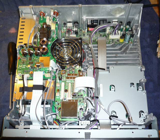 Fig.1: Preparation for option installation.